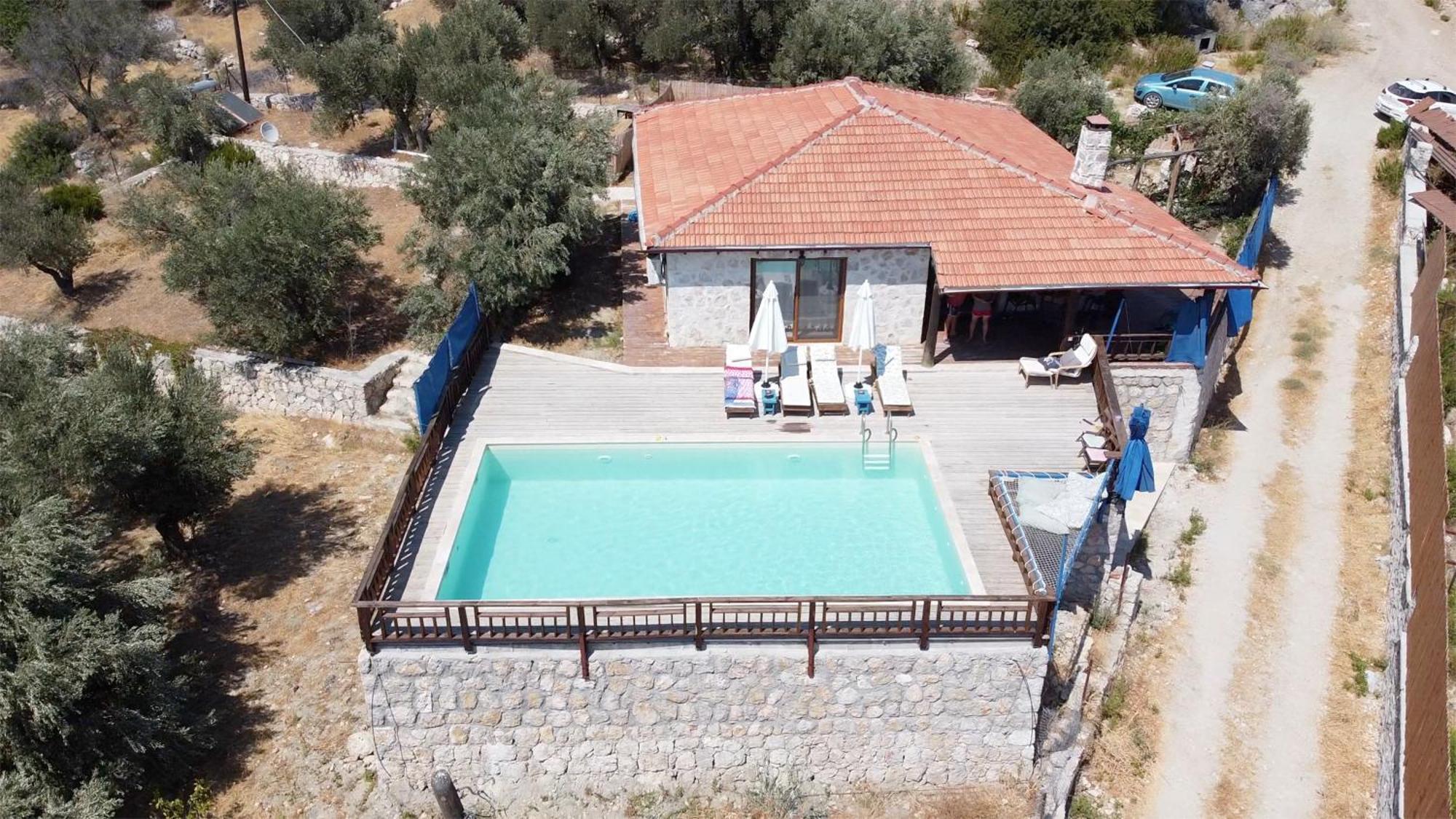 Likya House - Deniz ve Doğa Manzaralı, Havuzlu Villa Patara Dış mekan fotoğraf