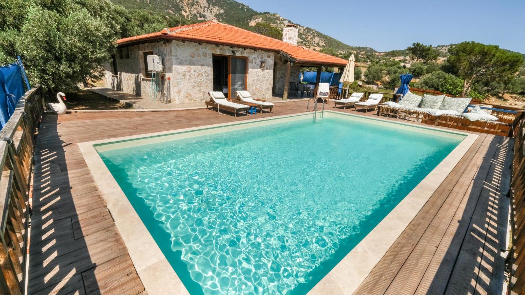 Likya House - Deniz ve Doğa Manzaralı, Havuzlu Villa Patara Dış mekan fotoğraf