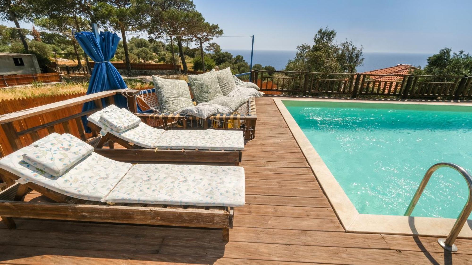 Likya House - Deniz ve Doğa Manzaralı, Havuzlu Villa Patara Dış mekan fotoğraf