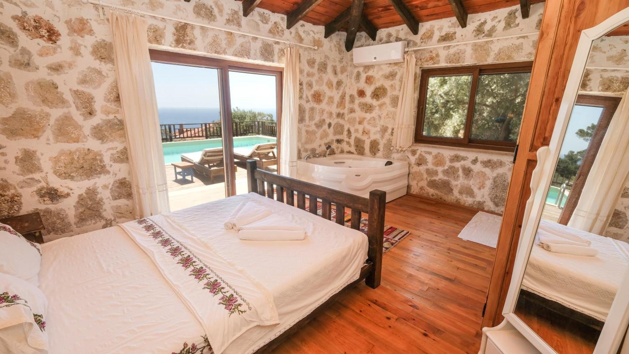 Likya House - Deniz ve Doğa Manzaralı, Havuzlu Villa Patara Dış mekan fotoğraf
