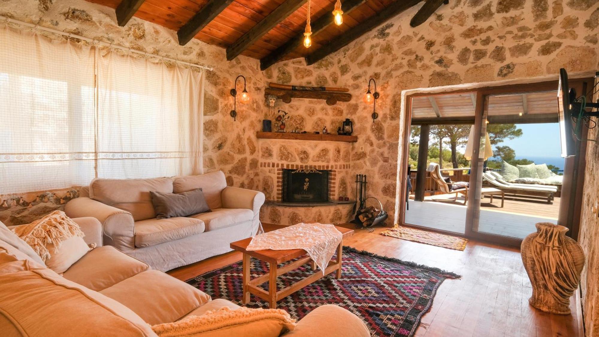 Likya House - Deniz ve Doğa Manzaralı, Havuzlu Villa Patara Dış mekan fotoğraf